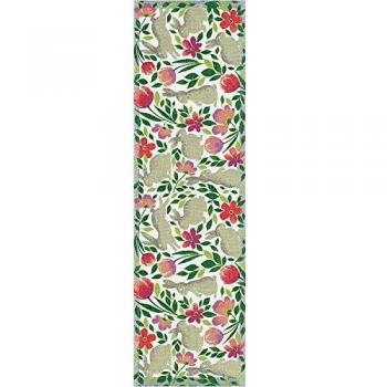 Ekelund Camino de Mesa Mantel Harar Conejo 35x120cm 100% Bio-Algodón
