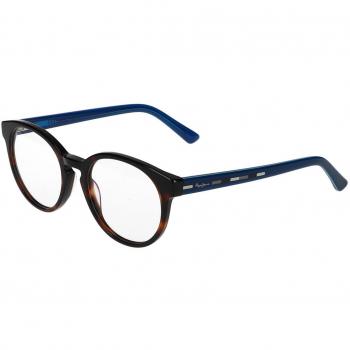 Pepe Jeans PJ3486 114 Men's Tortoiseshell Eyeglasses Frame Size 51 with Blue Light Block
