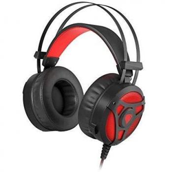 AURICULARES GAMING 360 ROJONEGRO DRIVERS 50MM 10020000HZ 32OHM ROJA CABLE USB 2.3M