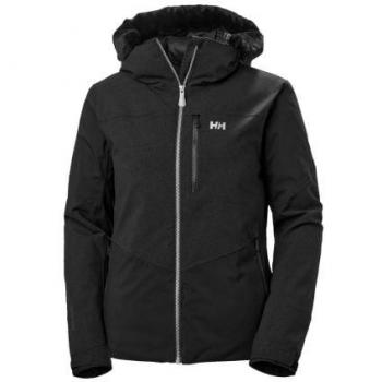 Chaqueta de mujer Helly Hansen Valdisere 2.0 Negra con capucha y aislamiento PrimaLoft Ski Free - Talla XS