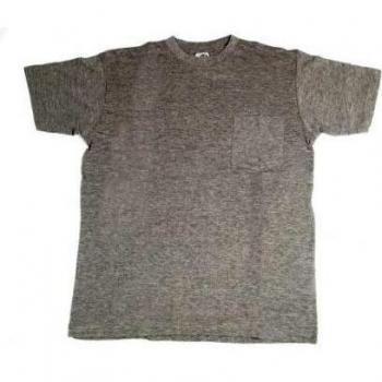 Camiseta Juba XL de Algodón 100% con Manga Corta y Bolsillo en Gris - Modelo 633