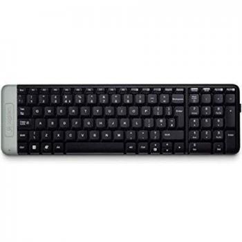 Teclado Inalámbrico Logitech K230 con Conectividad USB 2.0 - Ruso e Inglés - Negro