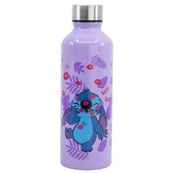Botella de Aluminio Reutilizable Stitch 755 ml para Jóvenes y Niños - Licencia Oficial
