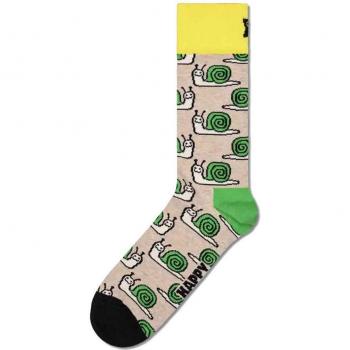 Happy Socks Snail Print Men's Crew Socks