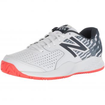 New Balance 696v3, Zapatillas de Tenis para Hombre, Blanco