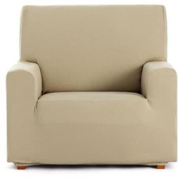 Funda sofá bielástica 1 plaza Bronx Beige 70 x 110 x 110 cm