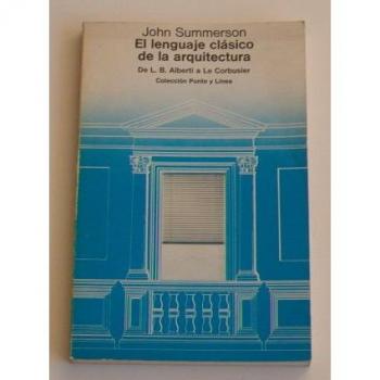 Lenguaje clasico de la arquitectura, el