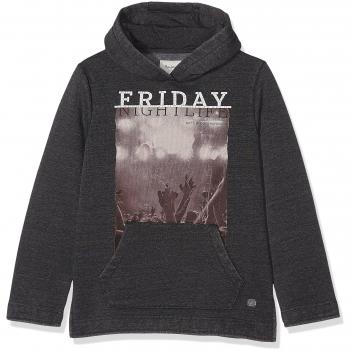 Pepe Jeans Sonny Teen PB580750, Sudadera con Capucha para Niños, Gris