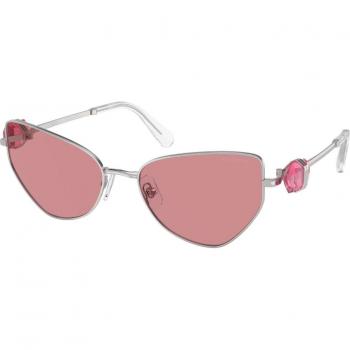 Swarovski SK7003 400184 Women's Geometric Silver Sunglasses Size 57