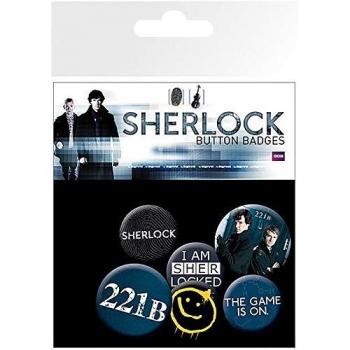 GB eye LTD, Sherlock, Mix, Pack de Chapas
