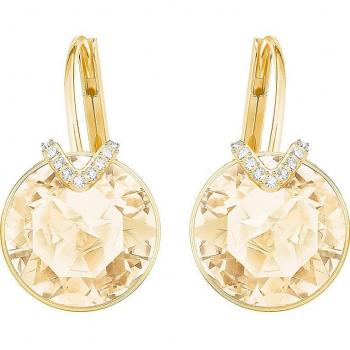 Swarovski Pendientes de botón Mujer chapado en oro - 5353214
