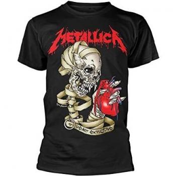 Unisex Black Heart Explosive T-Shirt Size M