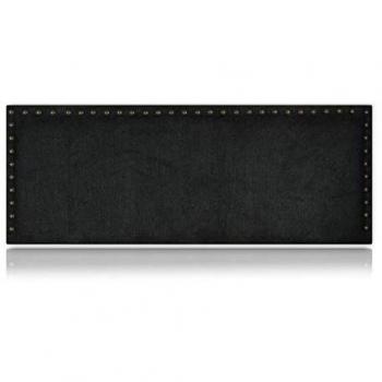 Cabecero Dafne Tapizado Nido Antimanchas Negro 160x55cm de SonnoMattress