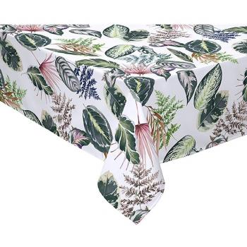 Mantel NAF NAF Twister Tropalm Resinado 140x140 cm