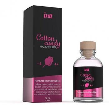 Intt Cotton Candy Flavored Warming Massage Gel 30ml