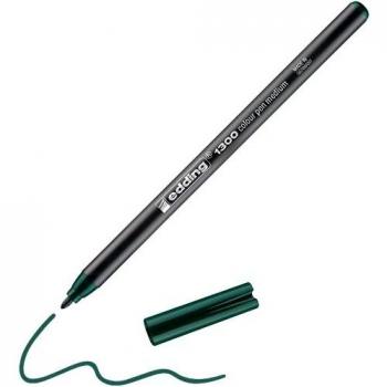 Rotulador Edding 1300 - Verde Botella - Pack de 5 unidades