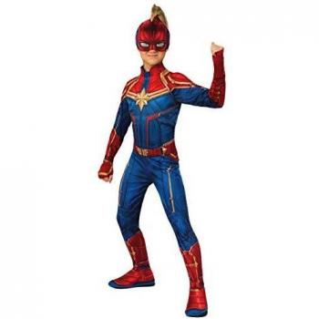 Rubie's- Captain Marvel Disfraz, Multicolor, small