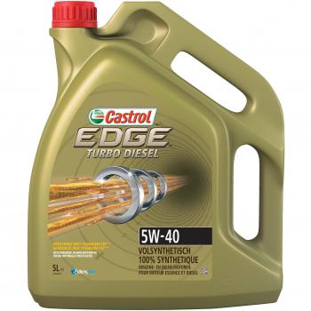 Castrol EDGE Turbo Diesel Aceite de Motores 5W-40 5L