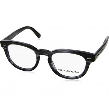 Dolce & Gabbana 0Dg3225, Monturas de Gafas para Hombre, Black, 48