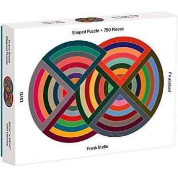 MoMA Frank Stella 750-Piece Shaped Puzzle by Galison