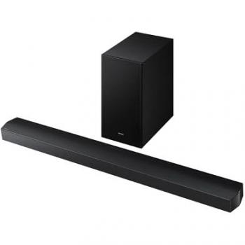 Barra de Sonido Samsung HW-B750F, 5.1 Canales, Dolby Digital 5.1, DTS Virtual:X, Subwoofer Inalámbrico de 6.5' (250W), Q-Symphony