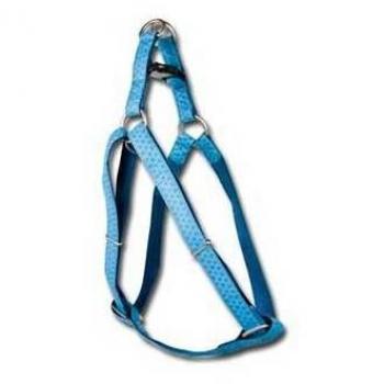 Arnes Nayeco Mac Leather Azul 15mm x 35-60cm