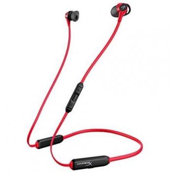 HyperX Cloud Buds – Bluetooth Auriculares inalámbricos, Qualcomm aptX HD, 10 horas de duración de la batería, controladores de 14 mm, cómodas almohadillas de silicona, 3 tamaños de cabezal incluidos