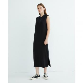 Vestido Jack & Jones JJXX Kelly Reg SL Midi - Negro