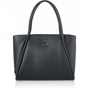 Armani Exchange - Small Shopping Bag, Bolsos totes Mujer, Negro