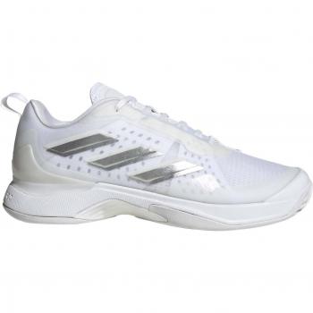 adidas Avacourt Zapatilla de Tenis para Mujeres - Blanco y Plateado, Diseño Audaz y Estimulante, Para Todas Las Superficies