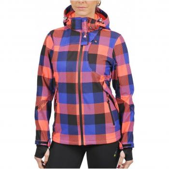 Peak Mountain Aveny Women's Printed Softshell Jacket