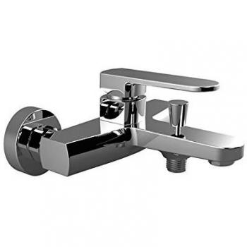 Grifo de Bañera Mezclador Cromado Serie Eden