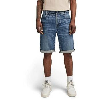 G-Star RAW Men's D-Staq 3D Faded Cascade Denim Shorts - Size 30