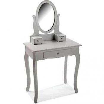 Versa MDF Wood Dressing Table with Mirror (40 x 129.5 x 70 cm)