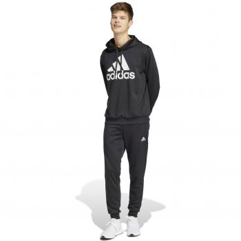 Chándal adidas Sportswear felpa hombre negro, características: diseño moderno, tejido de felpa suave, ajuste cómodo, logo de adidas en el pecho y pantalones con cintura elástica