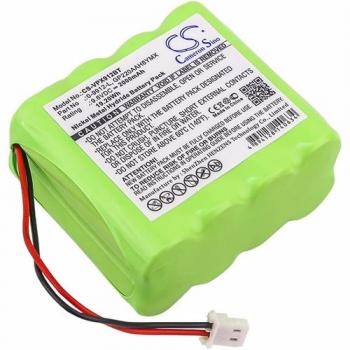Visonic PowerMax 9.6V 2000mAh Ni-MH Replacement Battery for Alarm Control Panel