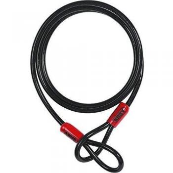 ABUS Cobra 5mm Security Loop Cable - 75cm Steel Locking Cable for Bicycles and Motorcycles