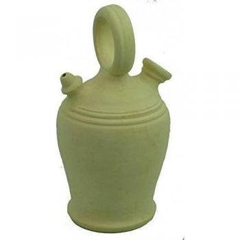 HOGAR Y MAS BOTIJO DISPENSADOR Agua Barro COCIDO 3,25L. Plato NO Incluido.