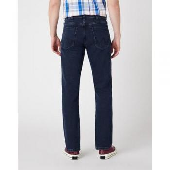 Wrangler Authentic Regular-Fit Jeans for Men, Blue Black, Size 33W/32L