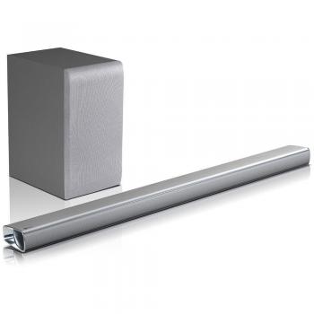 LG SJ6 Inalámbrico y alámbrico 2.1channels 320W Plata altavoz soundbar - Barra de sonido