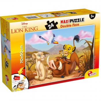 Puzzle Supermaxi 24 Piezas Doble Cara El Rey León
