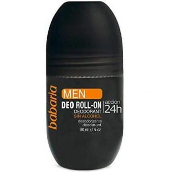 DEO BABARIA ROLLON 50+20 ML F Men 24H