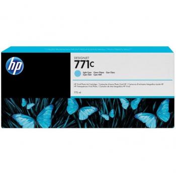 HP 771C 775-ml Light Cyan Designjet Ink Cartridge B6Y12A