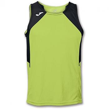 Joma Record Camiseta, Hombres, Verde-Negro-021, S/M
