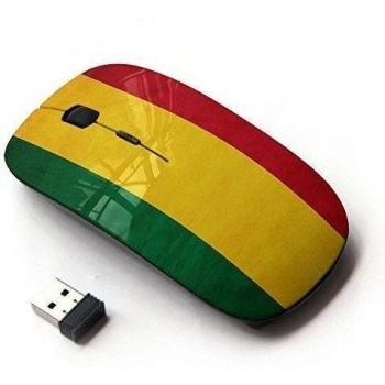XP-Tech [ Ratón óptico 2.4G inalámbrico ] - Vintage Bolivia Flag