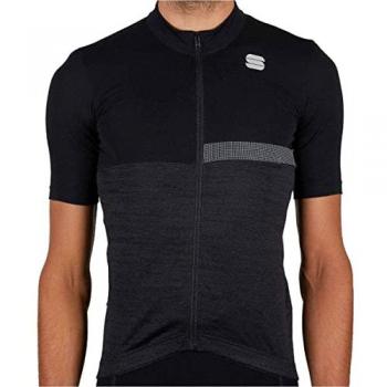Maillot Sportful Giara Manga Corta Negro Gris - XXL