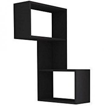 Homitis Pared Tabla, Part, Madera, Anthracite, 20 x 47 x 85,5 cm