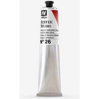 Vallejo : Studio Acrylic Paint : 58ml : Rose Madder Hue