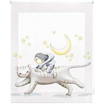 Estor Enrollable Infantil Traslúcido Estampado Digital 190x250 cm - HappyStor HSCI98001