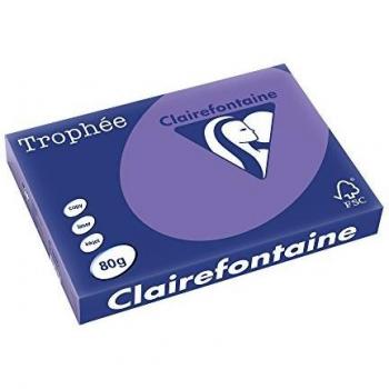 Papel Kserográfico Trophée A3 80g/m² Color Lila 500 Hojas